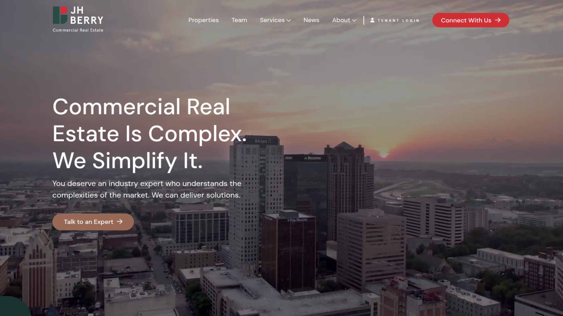 JH Berry: Website Copy as Branding